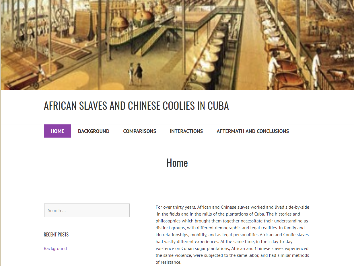 Africans and Chinese Laborers project 1
